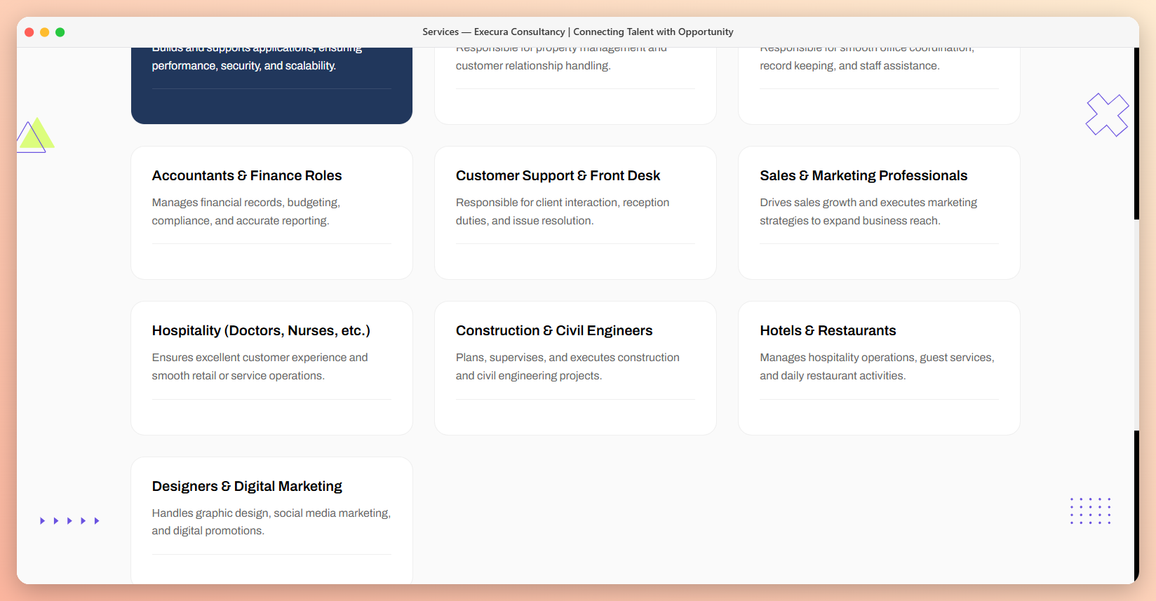 Execura Staffing and Recruitment Consultancy
