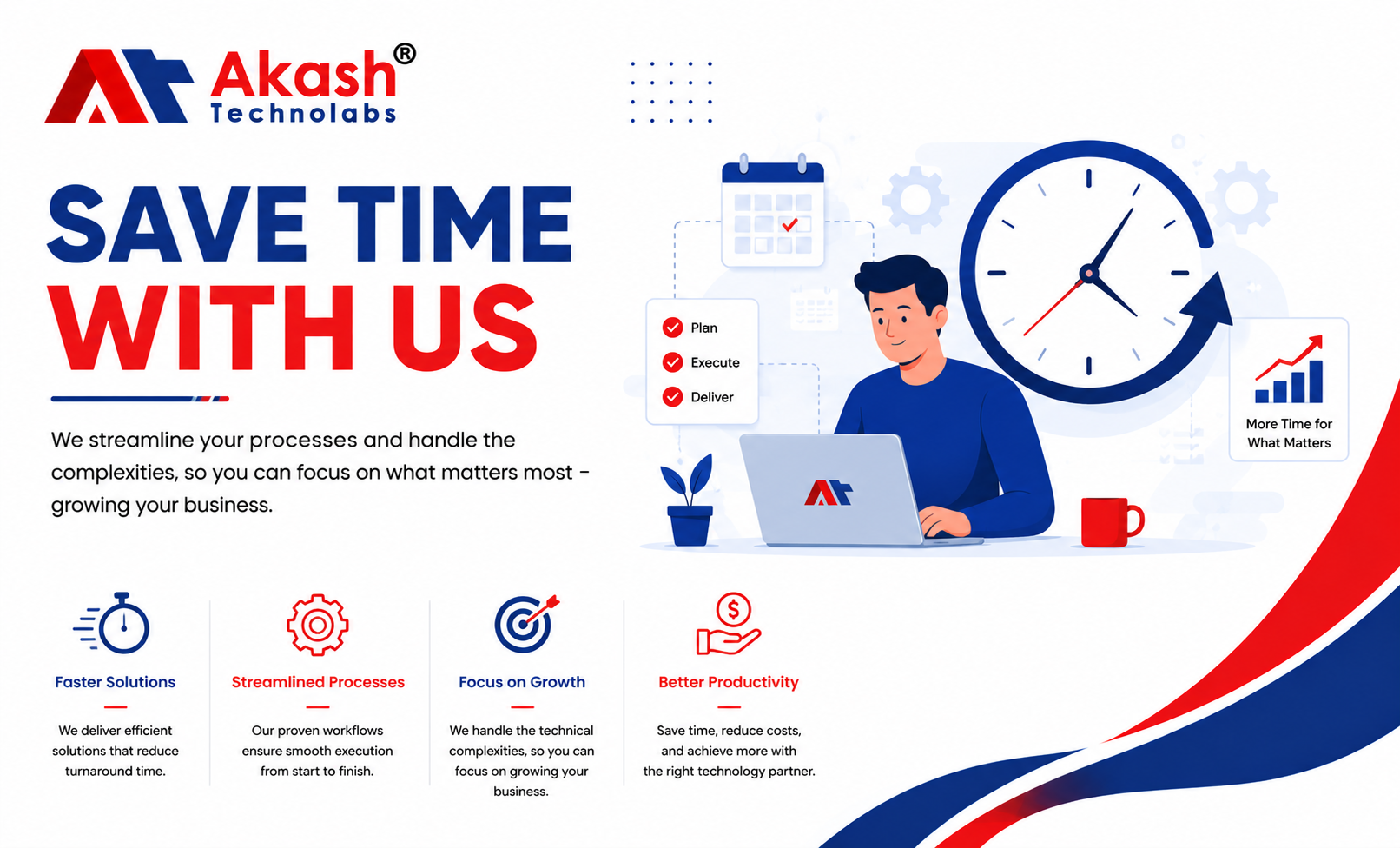 Save Time With Us
